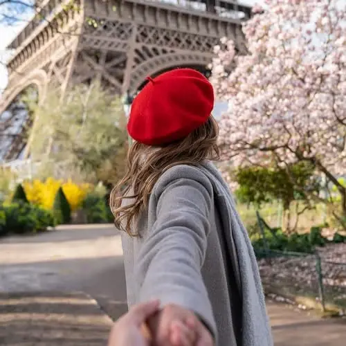 Nawati Wool French Berets for Women, Solid Color Beret Hats for Women Girls Lady, Casual and Chic Vintage Painters Hat - 3