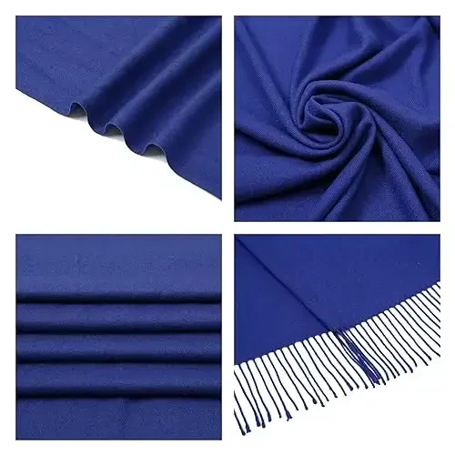 PasModazoneina Shawl Wraps for Women Large Winter Scarf Soft Shawls and Wraps for Evening Dresses Shawl for Wedding - 6