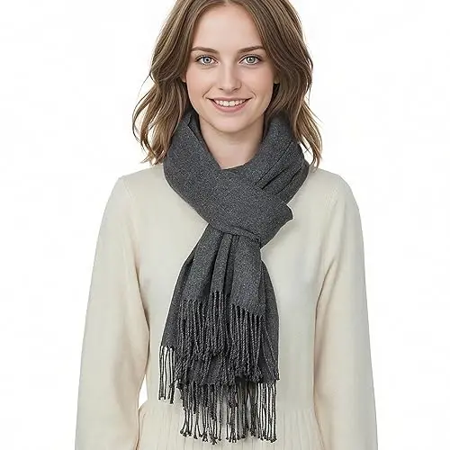 RUI VTRON PasModazoneina Shawl Wraps for Women Large Winter Scarf Soft Shawls and Wraps for Evening Dresses Shawl for Wedding - 2