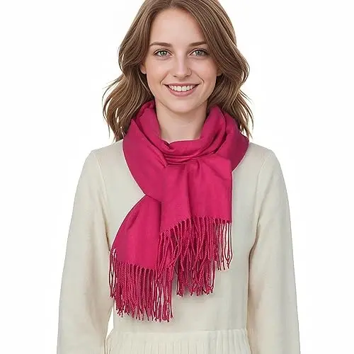 RUI VTRON PasModazoneina Shawl Wraps for Women Large Winter Scarf Soft Shawls and Wraps for Evening Dresses Shawl for Wedding - 3