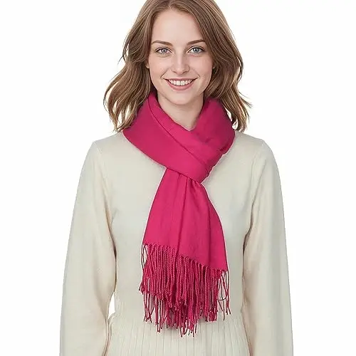 PasModazoneina Shawl Wraps for Women Large Winter Scarf Soft Shawls and Wraps for Evening Dresses Shawl for Wedding - 4