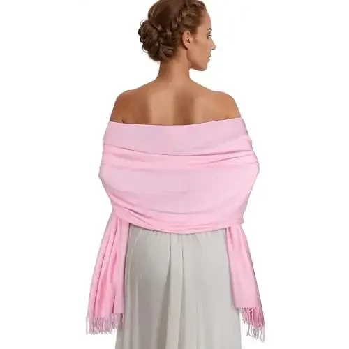 RUI VTRON PasModazoneina Shawl Wraps for Women Large Winter Scarf Soft Shawls and Wraps for Evening Dresses Shawl for Wedding 