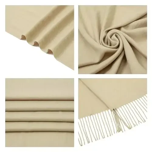 PasModazoneina Shawl Wraps for Women Large Winter Scarf Soft Shawls and Wraps for Evening Dresses Shawl for Wedding - 6