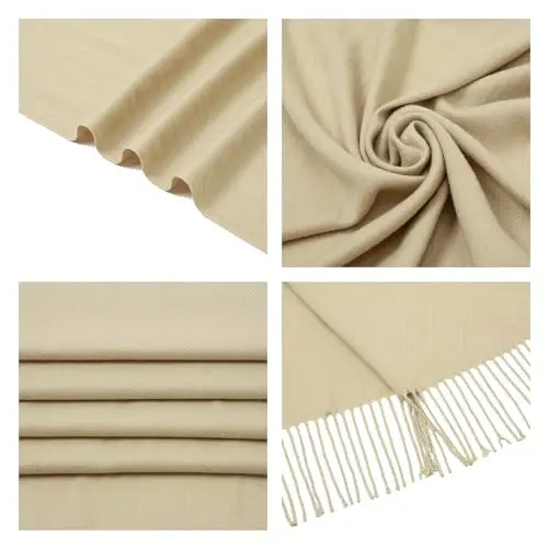 RUI VTRON PasModazoneina Shawl Wraps for Women Large Winter Scarf Soft Shawls and Wraps for Evening Dresses Shawl for Wedding - 6