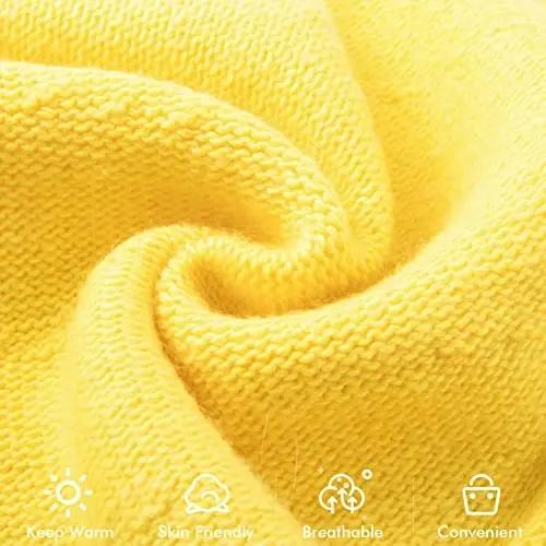 QUEENFUR Knit Slouchy Beanie Hats for Women CasModazoneere Ski Cap Knitted Wool Soft Warm Winter Hat - 5