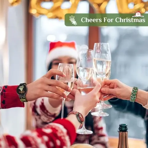 LETOID for Samsung Galaxy Watch Bands for Women, Bling Stretchy Nylon Strap Designed for Samsung Galaxy Watch 8/7/6/5/4/FE, Active 2 – Soft, Breathable, Adjustable, Glitter Elastic Wristband - 6