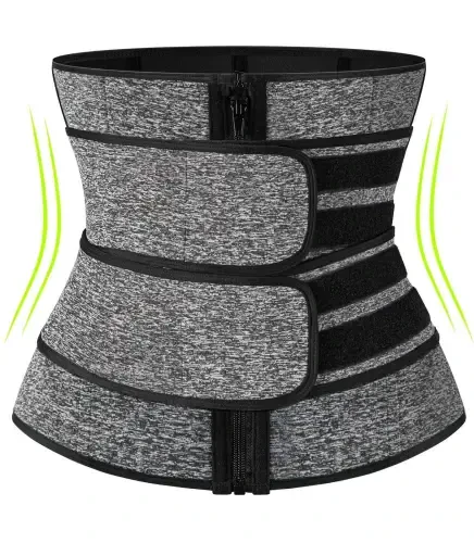 Vaslanda Neoprene Sweat Waist Trainer Corset Trimmer Shaper Belt for Women- - 7