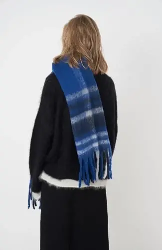 Vintage Scarfs for Women Warm Shawls and Wraps for Evening Dresses Soft Poncho Coat Thick CasModazoneere Wrap Cozy 2025 - 7