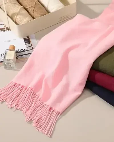 Ymomode Scarfs for Women PasModazoneina Shawls and Wraps for Evening Dress Bridesmaid Wedding Bridal Winter Warm Long Large Scarves - 6