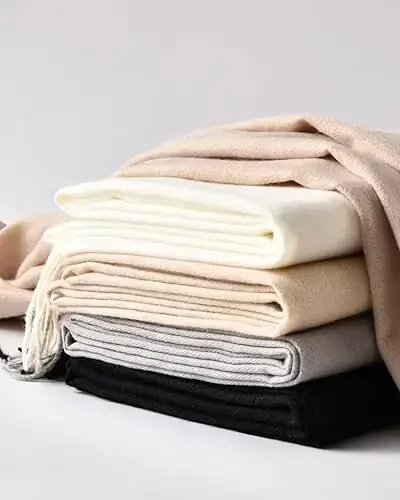 Ymomode Scarfs for Women PasModazoneina Shawls and Wraps for Evening Dress Bridesmaid Wedding Bridal Winter Warm Long Large Scarves - 6