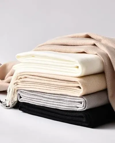 Ymomode Scarfs for Women PasModazoneina Shawls and Wraps for Evening Dress Bridesmaid Wedding Bridal Winter Warm Long Large Scarves - 6