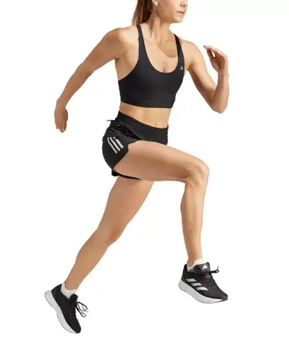 Women's Own the Run Moisture-Wicking Shorts - Black - 3