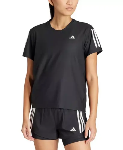 Women's Own The Run Short-Sleeve Running Tee - Black 