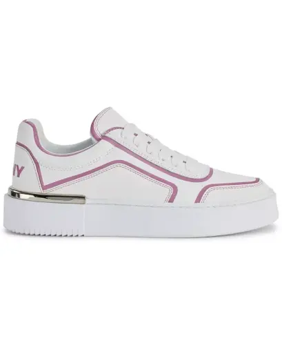 Women's Baylor Slip On Sneakers - White and Pink - 2