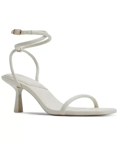 Women's Dime Strappy Dress Sandals - White - 1