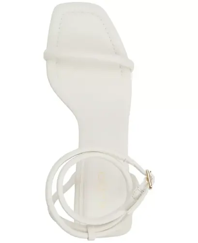 Women's Dime Strappy Dress Sandals - White - 4