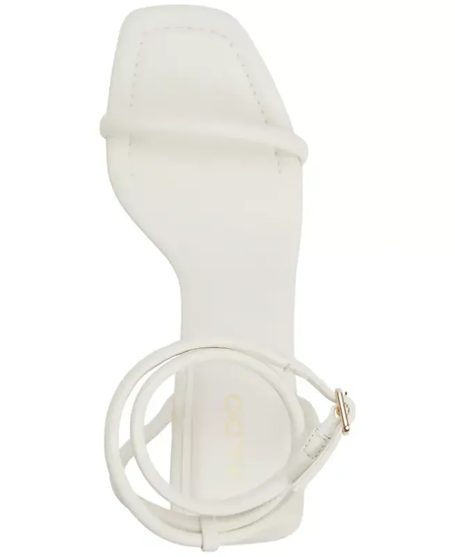 Women's Dime Strappy Dress Sandals - White - 4