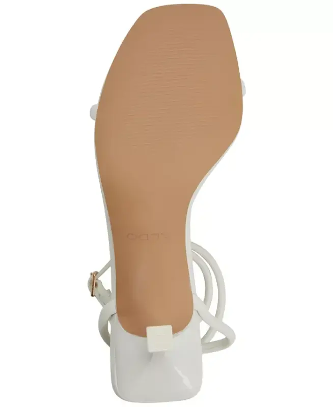 Women's Dime Strappy Dress Sandals - White - 5