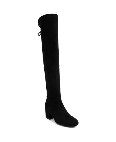 Women's Ollie Over The Knee High Calf Boots - Black - 1