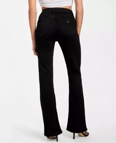 Women's Eco Sexy Flared-Leg Jeans - CARRIE BLACK - 4