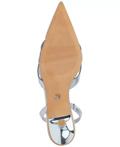 Women's Gloriana Pointed-Toe Cutout Slingback Pumps - Celeste - 5