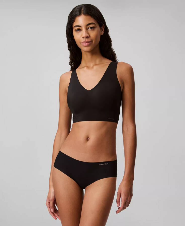 Women's Invisibles Microfiber Stretch Hipster Underwear-D3429 - Black - 3