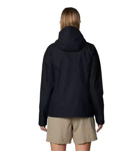 Women's Hikebound II Hooded Waterproof Jacket-Black - 7