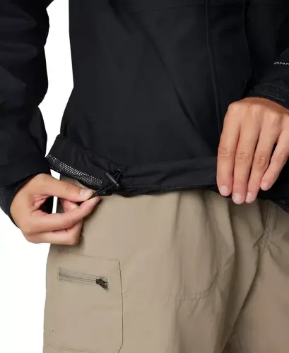 Women's Hikebound II Hooded Waterproof Jacket - Black - 7