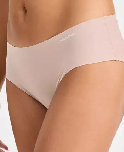 Women's Invisibles Microfiber Stretch Hipster Underwear D3429 - CALVIN KLEIN (1)
