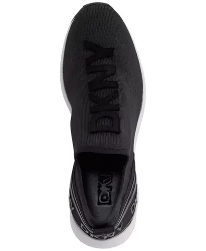 Women's Keeva Wedge Sneakers - Black - 4