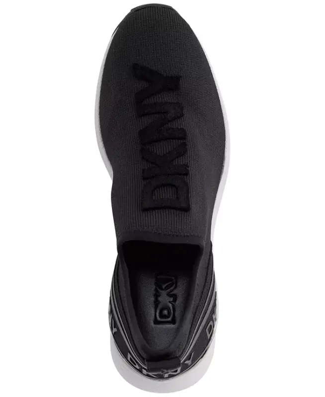 Women's Keeva Wedge Sneakers - Black - 4