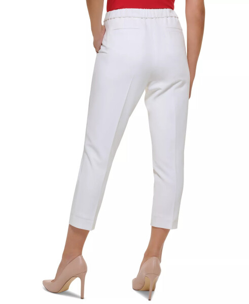 Women's Cropped Elastic-Back Sloane Ankle Pants - TOMMY HILFIGER (1)