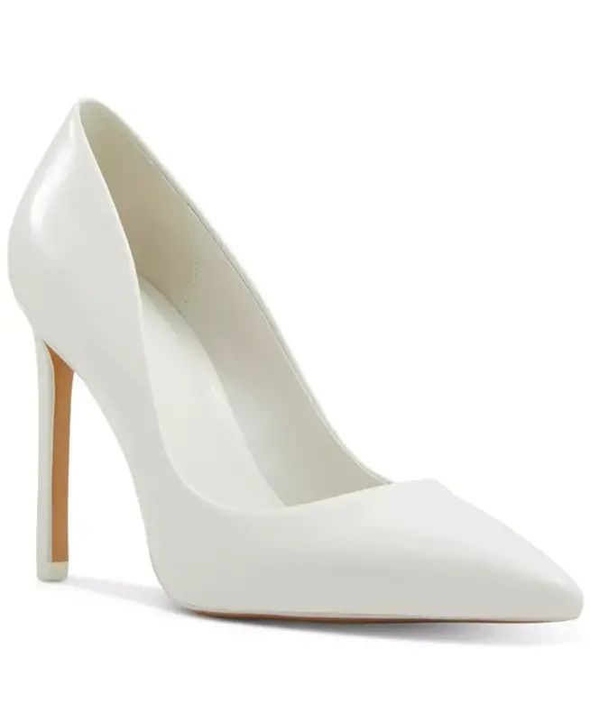 Women's Lala Pointed Toe Pumps - White - ALDO