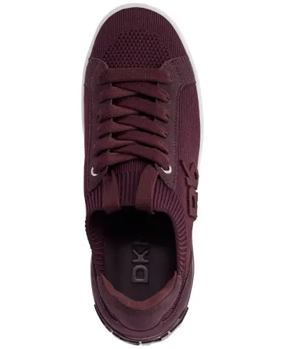 Women's Mallory Lace-Up Sneakers - Wine - 4