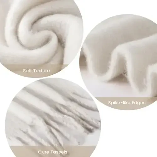 Premillow Women's Mohair Winter Scarf Pure Color, Warm Winter Scarf for Women and Men, Soft Luxurious CasModazoneere Feel Scarfs - MODAZONE (1)