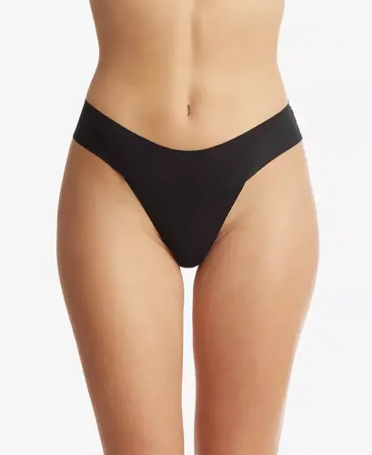 Women's Breathe Natural Thong 3 Pack Underwear, 6J1661B3PK - 4