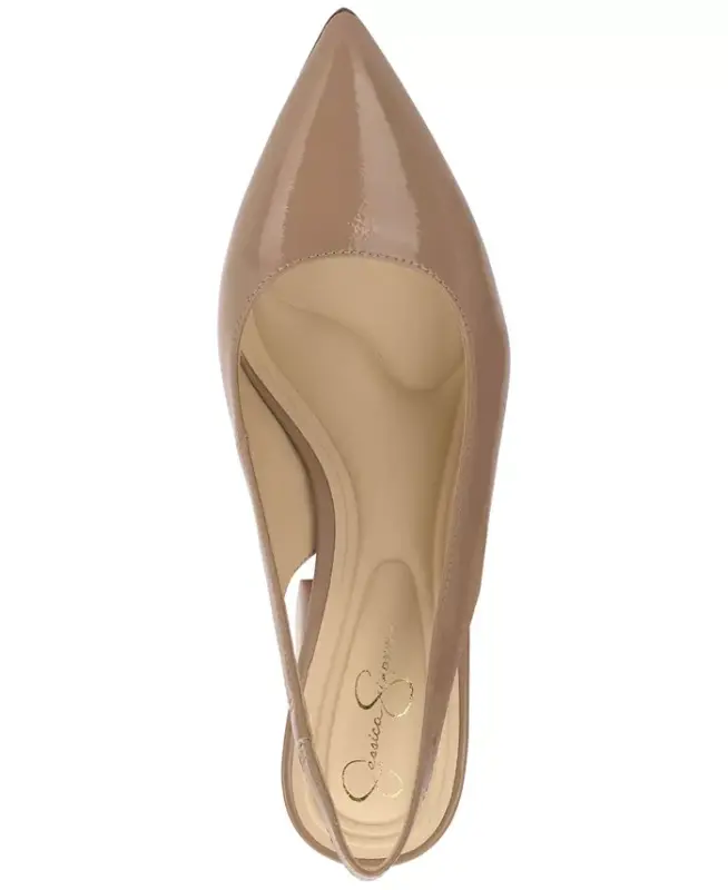 Women's Noula Pointed-Toe Dress Pumps - Chai Latte Patent - 4