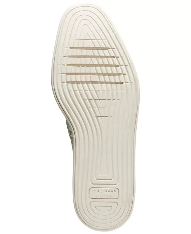 Women's OriginalGrand Wingtip Platform Oxfords - Gold Talca, Ivory - 5