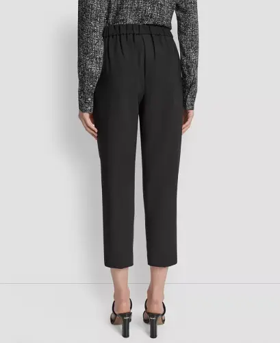 Women's Mid-Rise Pull-On Cropped Pants, Regular & Petite - DKNY (1)