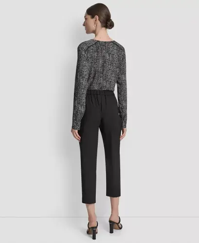 Women's Mid-Rise Pull-On Cropped Pants, Regular & Petite - 5