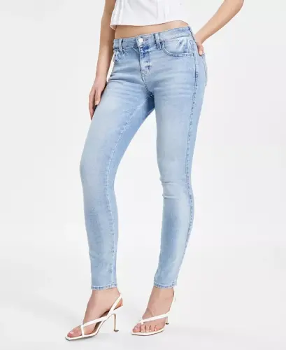 Women's Mid-Rise Sexy Curve Skinny Jeans - Fletcher 
