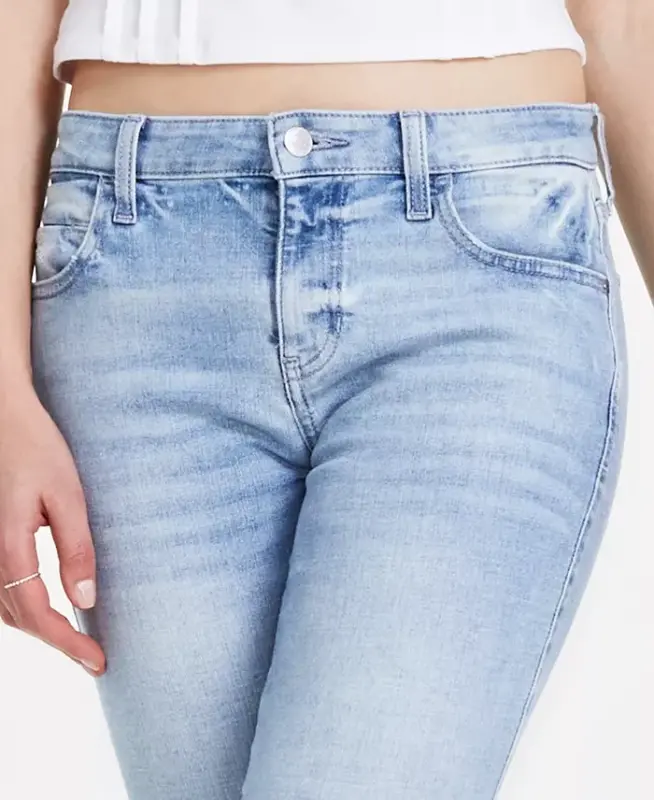 Women's Mid-Rise Sexy Curve Skinny Jeans - Fletcher - 4
