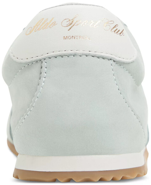 Women's Carefree Lace-Up Jogger Sneakers - Green Suede - 3