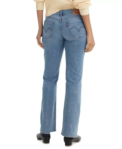 Women's Casual Classic Mid Rise Bootcut Jeans-Rare Form - LEVI'S (1)