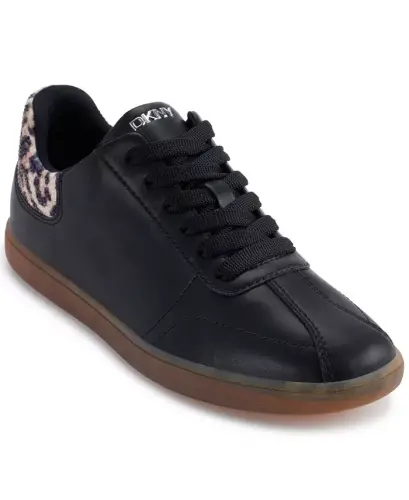 Women's Seacliff Lace-Up Sneakers - Black/Natural 