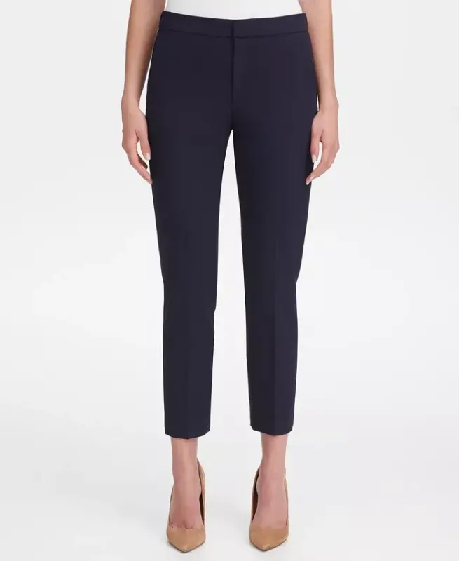 Women's Sloane Slim-Leg Ankle Pants - Midnight - 1