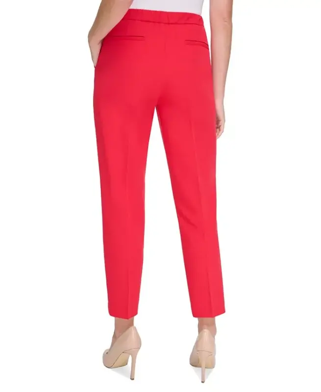 Women's Sloane Slim-Leg Ankle Pants - Scarlet - 2