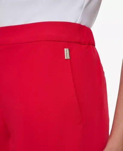 Women's Sloane Slim-Leg Ankle Pants - Scarlet - 4