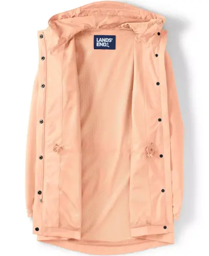 Women's Squall Packable Waterproof Raincoat - Peach sorbet - 4