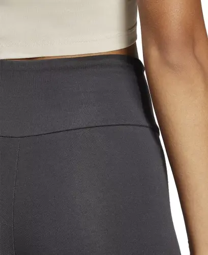 Women's Essentials Big Logo Cotton Leggings - Black/white - 4